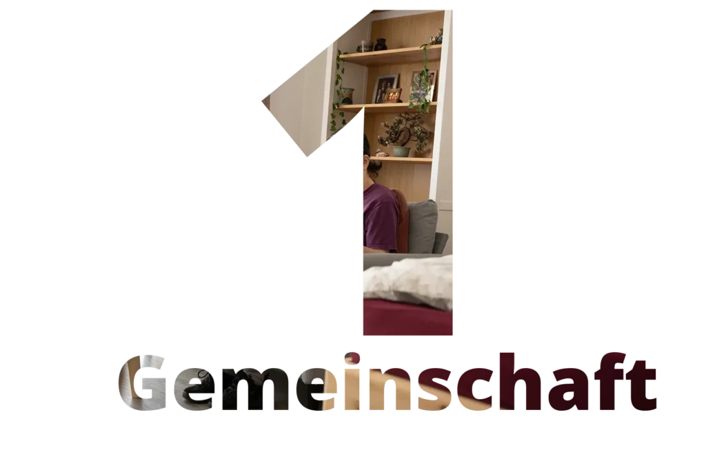 In der Wohngemeinschaft sind wir eine Gemeinschaft