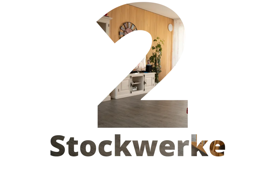 Über 2 Stockwerke erstreckt sich die WG.
